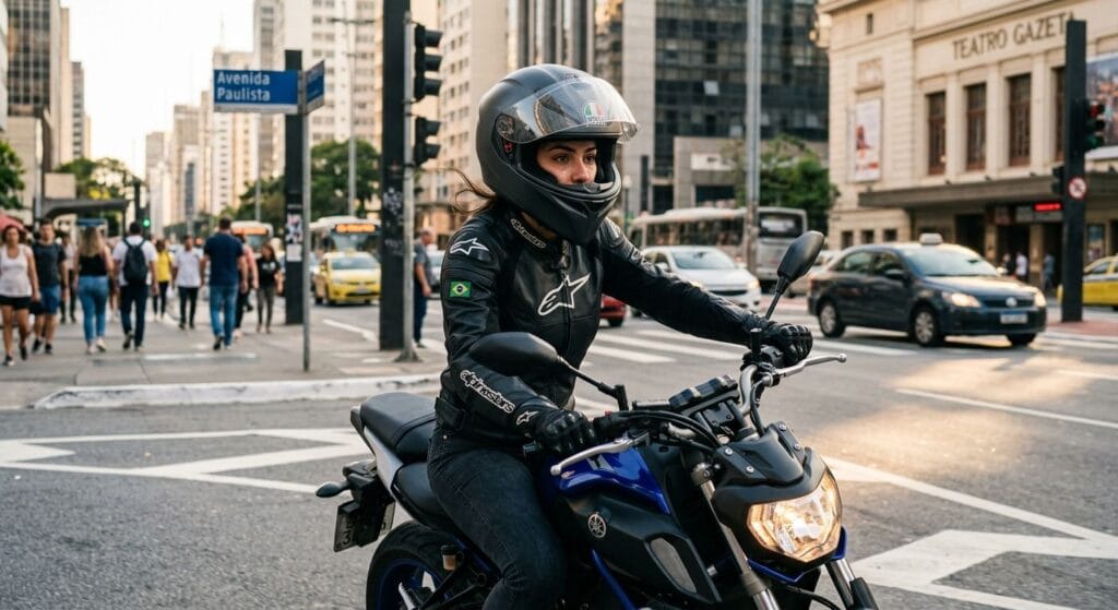Exame prático moto SP: 4 tarefas do novo percurso